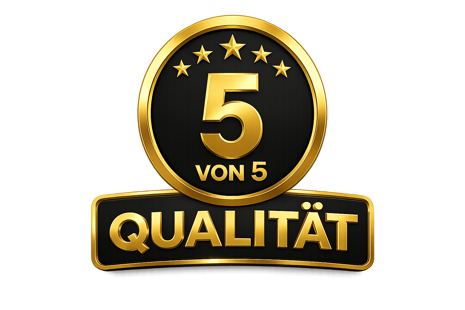 5 von 5 Qualität